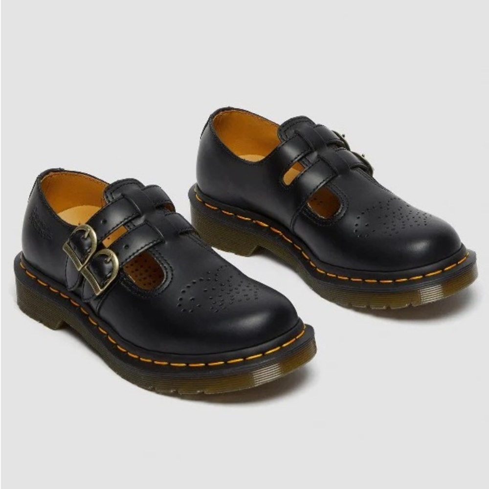 Dr Martens 8065 Smooth Leather Mary Jane Shoes